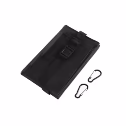 20W Foldable Solar Panel Charger Waterproof Solar Plate 5V USB Safe Charge Cell Solar Phone Charger for Outdoor Camping - bla ...