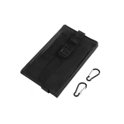 20W Foldable Solar Panel Charger Waterproof Solar Plate 5V USB Safe Charge Cell Solar Phone Charger for Outdoor Camping - black