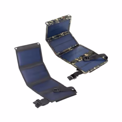 50W Outdoor Foldable Solar Panels Cell 5V USB Portable Waterproof Solar Smartphone Battery Charger for Tourism Camping Hiking - Camouflage 20w 5V