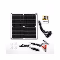 100W Solar Panel Dual USB18V/5V Photovoltaic Cell System With Controller Portable Outdoor Rechargeablesolar Solar Cells - on ...