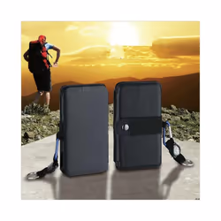 Outdoor Multifunctional Portable Solar Charging Panel Foldable 5V 2.1A USB Output Device Camping Tool High Power Output - 5 Tablets