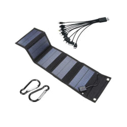 70W Foldable Solar Panel 5V USB Solar Cell Portable Folding Waterproof Solar Panel Charger Outdoor Mobile Power Battery - Solar Battery