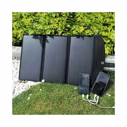5V 21W Foldable Solar Panel Charger Dual USB Output Fast Solar Charging Mobile Phones Power Bank USB Light More USB Devices - ...