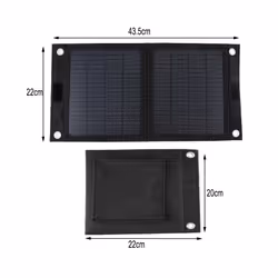 Outdoor Portable 12V 50W Folding Solar Panel Charger Foldable Solar Cell Power Bank for Mobile Phone Hiking Battery USB