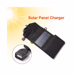 50W Foldable Solar Panel USB 5V Solar Charger Portable Panel Solar Solar Cells Outdoor Mobile Power Charger for Camping