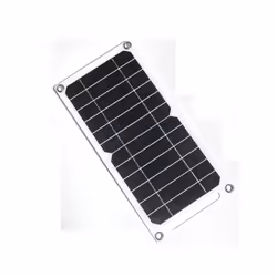 10W Solar Kit 5V Outdoor Solar Mobile Phone Charging Panel Flexible Solar Panel Backpack Solar Charger - solar panel