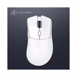 Attack Shark R1 Wireless Mouse Bluetooth Gaming Mouse PAW3311 Sensor,1000Hz Return-rate,Tri-mode,Ergonomic,Rechargeable - K