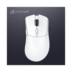 Attack Shark R1 Wireless Mouse Bluetooth Gaming Mouse PAW3311 Sensor,1000Hz Return-rate,Tri-mode,Ergonomic,Rechargeable - K