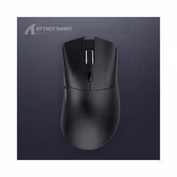 Attack Shark R1 Wireless Mouse Bluetooth Gaming Mouse PAW3311 Sensor,1000Hz Return-rate,Tri-mode,Ergonomic,Rechargeable - Bla ...