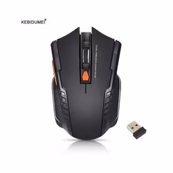 2.4Ghz Wireless Mouse with USB Receiver Gaming Mouse 6D Optical Wireless Mouses USB Right Scroll Mice - 300x700x3mm