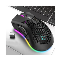 BM600 Rechargeable Gaming Mouse USB Wireless RGB Light Ergonomics Gaming Mouse Desktop PC Computers - 900x400x2mm, 8