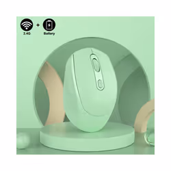 Wireless Mouse Battery Macaron Multicolor Portable Ergonomic Gaming Mouse Wireless Computer Mause Mute - 800x400x3mm