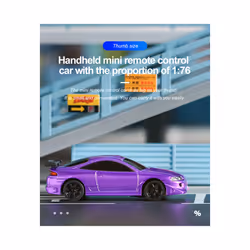 Turbo Racing 1:76 Scale RC Sport Car C72 C73 Table Game Racing Remote Control Mini Model Full Proportional RTR Kit Toys  maxp