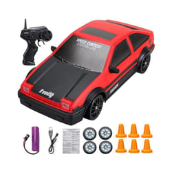 2.4G Drift Rc Car 4WD High Speed RC Drift Car Toy Remote Control GTR Model AE86 Vehicle Car RC Vehicle Toy for Children Gifts  maxp