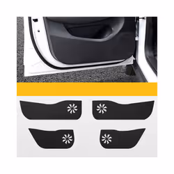 compatible for Leapmotor T03 Car Door Anti-kick Pad Carbon Fiber Leather Protection Film Stickers Decorative Mat Auto Accesso ...