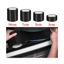 3D Nano Carbon Fiber Car Paste Protector Strip Side Anti Scratch Tape Protection Film DIY Paste Protector Strip Car Accessory