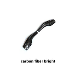 Column Shift Cover compatible for Tes-laÂ Model 3/Y 2023 2022 Real Carbon Fiber 2pcs Protective Pick Cover Decorative Stickers Car Accessorie
