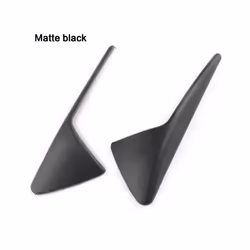 2Pcs/Set compatible for Model 3 Y S X Model3 Side Camera Carbon Fiber ABS Protection Cover compatible for Tes-la Model Three  ...