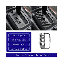 compatible for Toyota Celica 2000-2005 Carbon Fiber Â Automatic Gear Shift Panel Trim Cover  Accessories Decorative Stickers