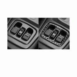 compatible for Toyota Celica 2000-05 Carbon Fiber Window Glass Lift Switch Button Control Panel  Accessories Decorative Sticker