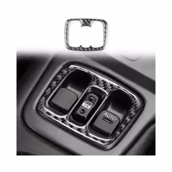 compatible for Toyota Celica 2000-05 Carbon Fiber Window Glass Lift Switch Button Control Panel  Accessories Decorative Sticker