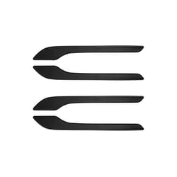 4pcs Car Door Handle Sticker compatible for Tes-la Model 3 Y 2017 - 2022 Door Wrap Cover Paste Model3 Model Y Accessories Carbon Fiber ABS