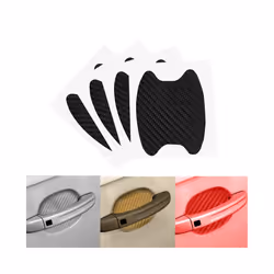 Car Door Sticker Carbon Fiber Scratches Resistant Cover Anti Scratch Auto Handle Protection Film Exterior Styling Car Accessorie