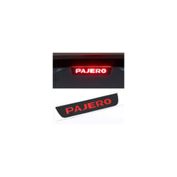 compatible for Mitsubishi Pajero V97 V87 V73 V77 12-18 Carbon Fiber Car High mounted stop lamp High brake lights sticker Car Accessories