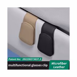 Universal Car Auto Sun Visor Glasses Box Sunglasses Clip Card Ticket Holder Stand Fastener Pen Case Eyeglasses Car Accessories