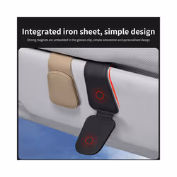Universal Car Auto Sun Visor Glasses Box Sunglasses Clip Card Ticket Holder Stand Fastener Pen Case Eyeglasses Car Accessories