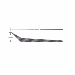 compatible for  Z4 Series G28 G29 2019-2023 Carbon Fiber Accessories Interior Car Navigation Panel Decorative Strip Trim Cover Sticker