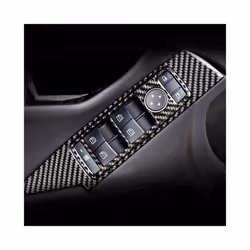 Carbon Fiber  Modification Cover Trim Strips Decorative Stickers compatible for Mercedes Benz C W204 Car Inner Accessories