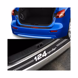 Car Sticker compatible for Fiat UNO TIPO ABARTH 124SPIDER ALBEA CRONOS STILO MOBI SEDICI Car Accessories Carbon Fiber Trunk Protect Decal