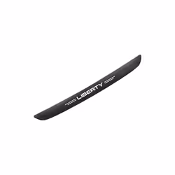 Car Carbon Fiber Leather Bumper Sticker Accessories compatible for JEEP Cherokee Commander Compass Liberty Patriot Trail Hawk ...