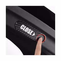Carbon Fiber compatible for Tes-la Model 3 Y 2019-2023 Rear Trunk Switch Button Trim Cover Sticker Reminder  Accessories