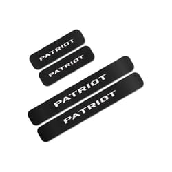 4PCS Car Sill Stickers compatible for Jeep WRANGLER CHEROKEE COMPASS PATRIOT TRAILHAWK RUBICON LIBERTY COMMANDER Auto Interior Accessories