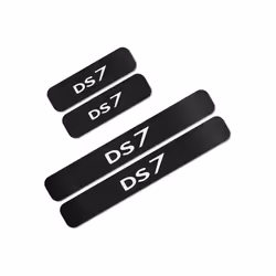 4PCS Car Door Sill Anti Scrath Stickers compatible for Citroen DS DS3 DS4 DS5 DS6 DS7 Auto Interior Protective Accessory Carb ...