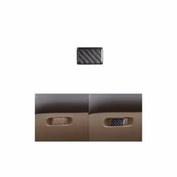 compatible for Honda Civic 2003 2004 2005 Carbon Fiber Black Stickers Decorative Accessories Various Parts Automatic Gear