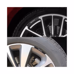 4Pcs Car Wheel Hub Sticker Carbon Fiber Decals compatible for Seat Leon Ibiza Ateca Arona Sport Styling Decor Sticker Car Accessories