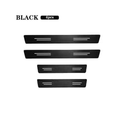 4pcs Carbon Fiber Car Door Edge Sill Protector Strip Stickers compatible for MG MG4 2021 2022 ZS MG5 MG6 EZS GS 3 5 6 2022 Car Accessories