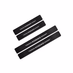 Car Door Sill Stickers compatible for Skoda Octavia Roomster Fabia Rapid Scala Superb Karoq Kodiaq Kamiq Citigo Auto Protecti ...