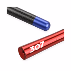 12CM Carbon Fiber Car Radio Antenna Accessories compatible for Peugeot 208 207 308 206 307 407 2008 3008 5008 Rcz 508 301 408 406 607 4008