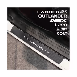 PVC Car Door Decor Stickers compatible for Mitsubishi Lancer EX Outlander ASX L200 Ralliart Colt Delica Eclipse Evolution Auto Accessories