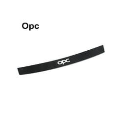 Car Rear Bumper Protector Sticker compatible for Opel OPC Astra J H G K Insignia Corsa D B E Mokka Vectra Auto Trunk Trim Guard Accessories