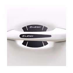 compatible for Lifan 320 X60 530 520 250 150 620 X50 X70 720 Solano Auto Accessories 8pcs/set Car Hand Bowl Carbon Fiber Texture Stickers