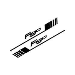 compatible for compatible ford C S MAX EXPEDITION Fiesta FIGO FLEX Fusion GALAXY GT KA RANGER Raptor TRANSIT Accessories Car Door Side Sticker