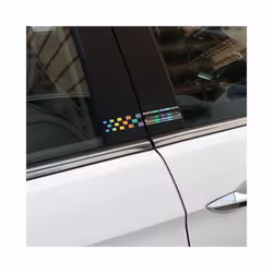 2PCS Car Window B Pillars Stickers compatible for Mini John Cooper R55 Countryman R60 R56 Clubman Coopers R61 R59 Auto Decals Accessories