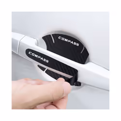 Car Door Handle Cup Bowl Scratch Protective Stickers compatible for Jeep Renegade Wrangler Cherokee Compass Patriot Auto Decor Accessories