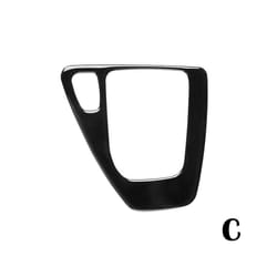 compatible for  3 Series 2005-2012 E90 E92 Black Gear Plastic Plate Panel Cover Trim  Accessoriers Decoration Sticker