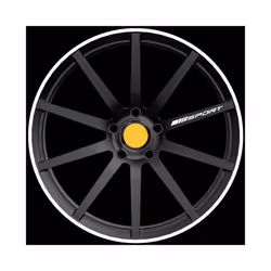 Universal 4pcs Car Stickers Wheels Rims Sport Racing Decal Stripes Decorative Stickers Emblem Car Styling Car Truck Accessories